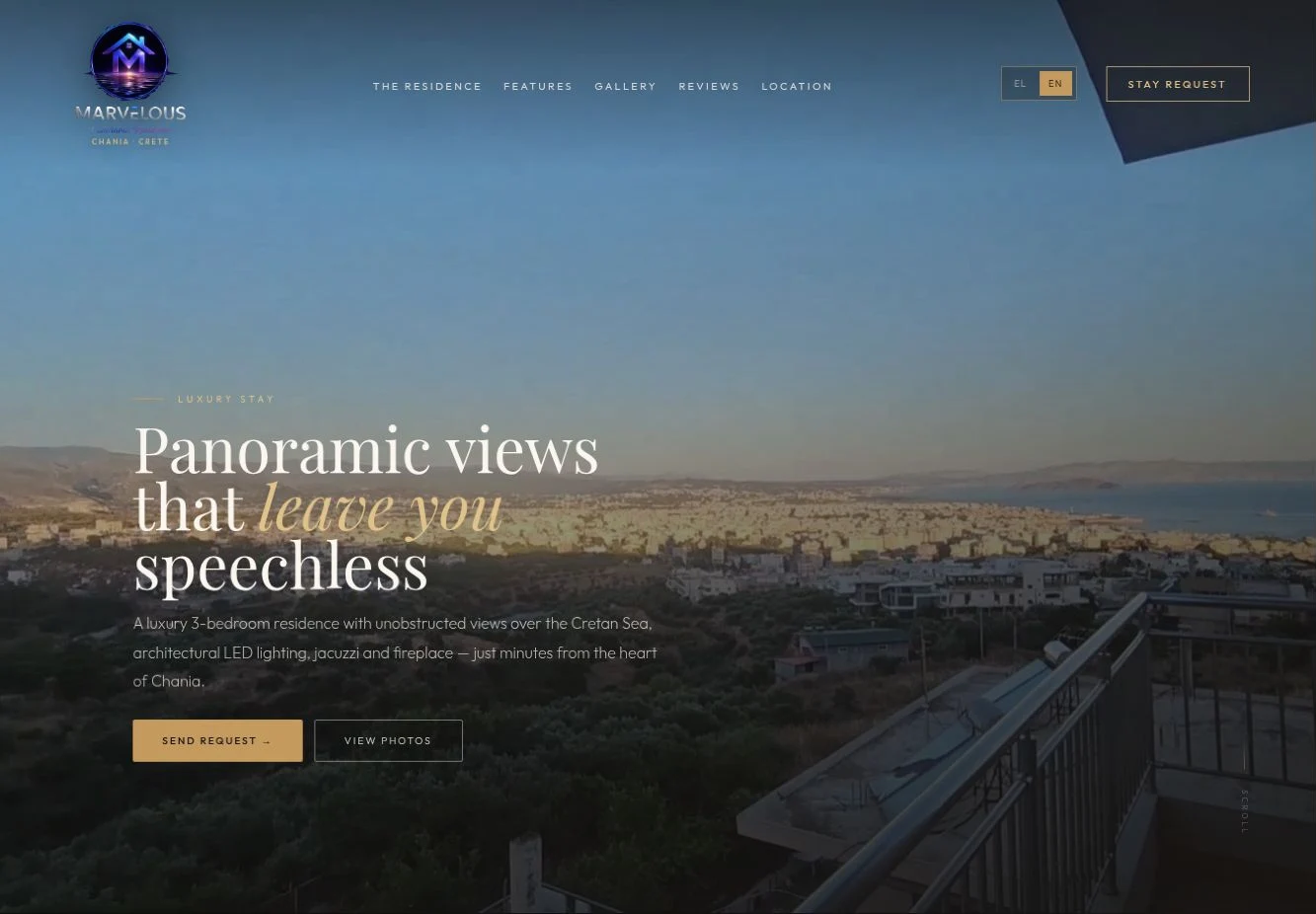 Marvelous Panoramic Residence — website by GX Studio